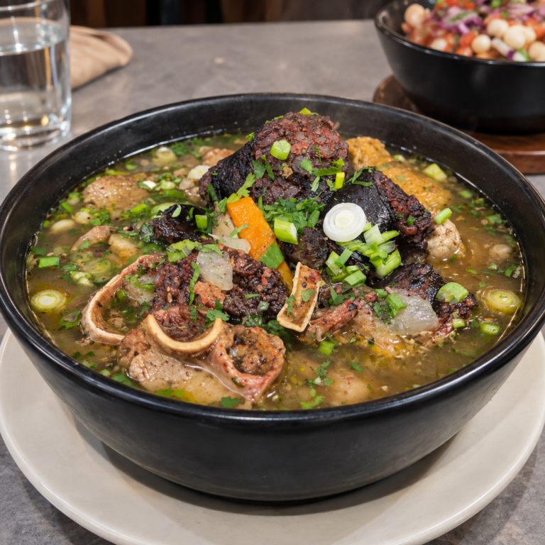 CALDO DE SALCHICHA